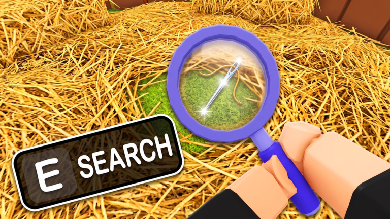 Official Search For The Needle thumbnail showing a needle under a magnifying glass